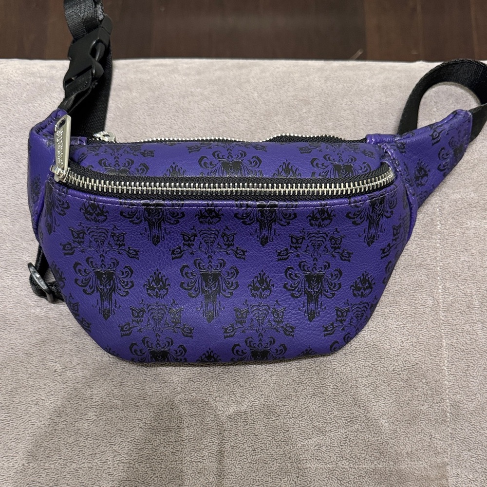Loungefly Disney Parks Haunted Mansion belt bag